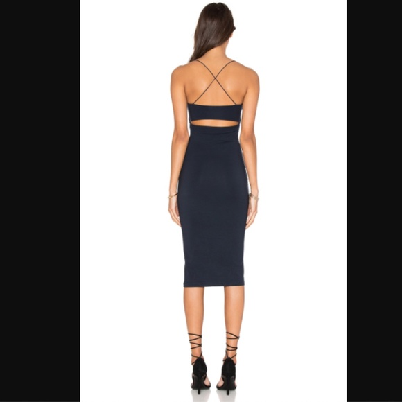 Alexander Wang Black Strappy Tank Dress Midi - Picture 4 of 8